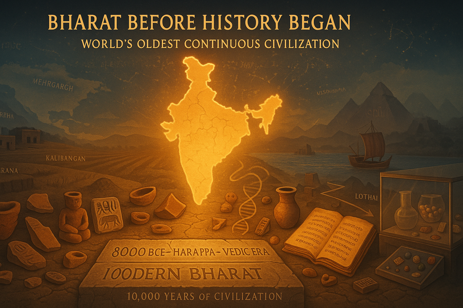 Bharat Before History Began