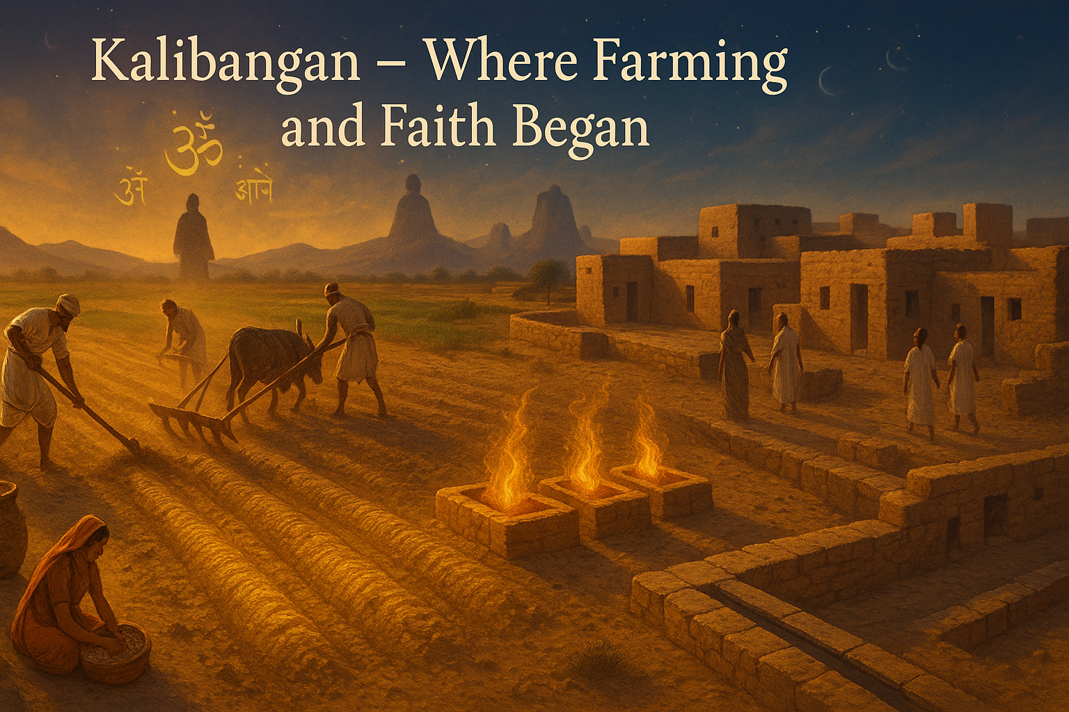 Kalibangan Where Farming and Faith Began