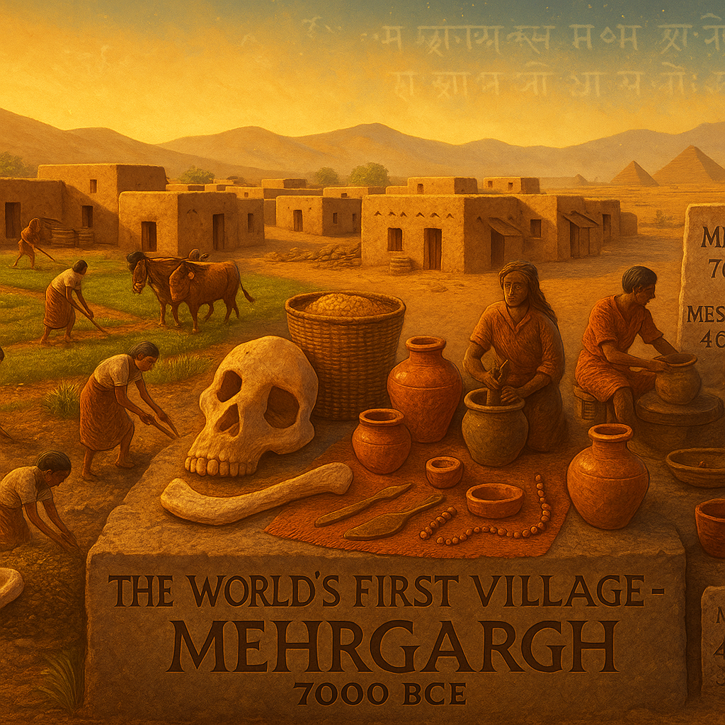 Mehrgarh The First Village of the World