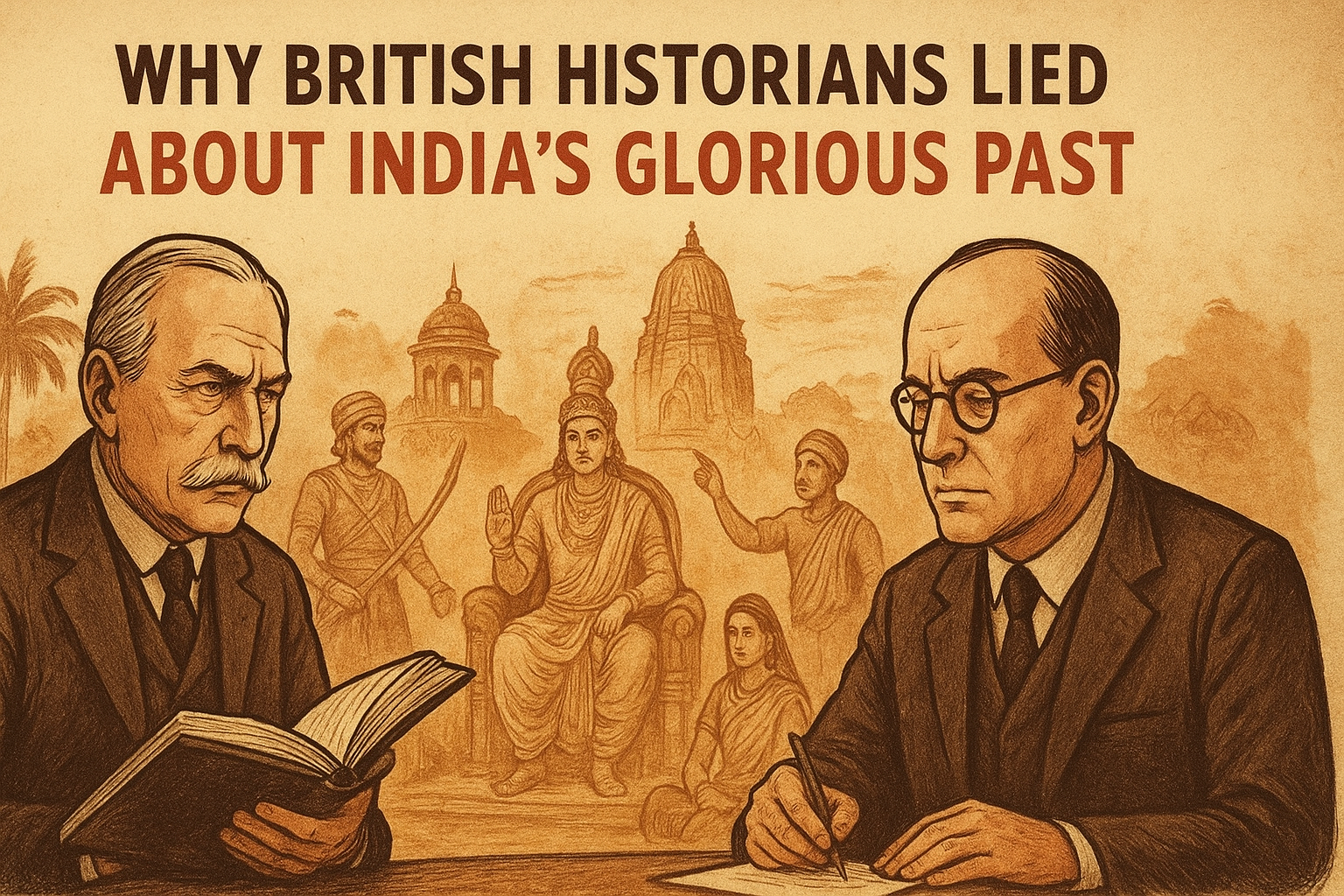 Why British Historians Lied About India's Glorious Past